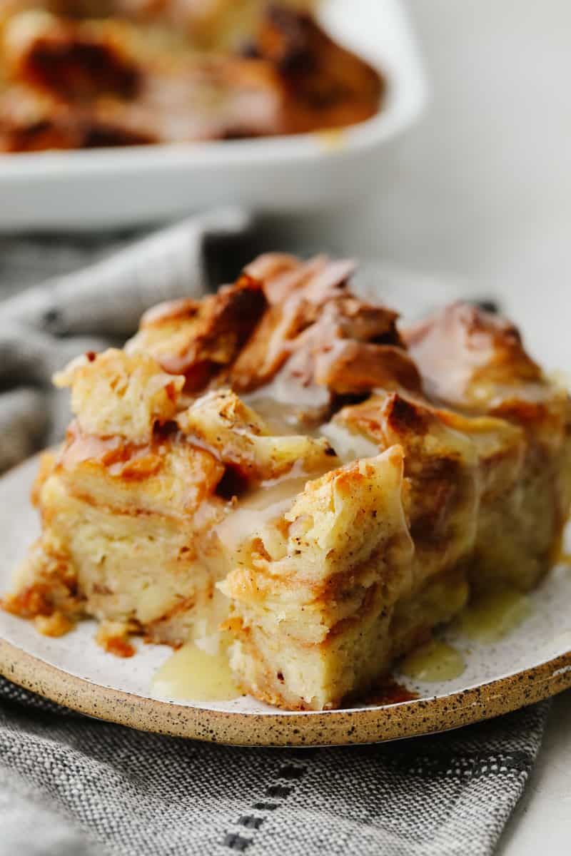 Passion Fruit Bread Pudding