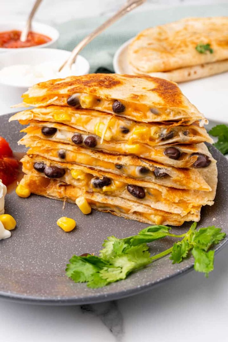 Black Bean Quesadillas