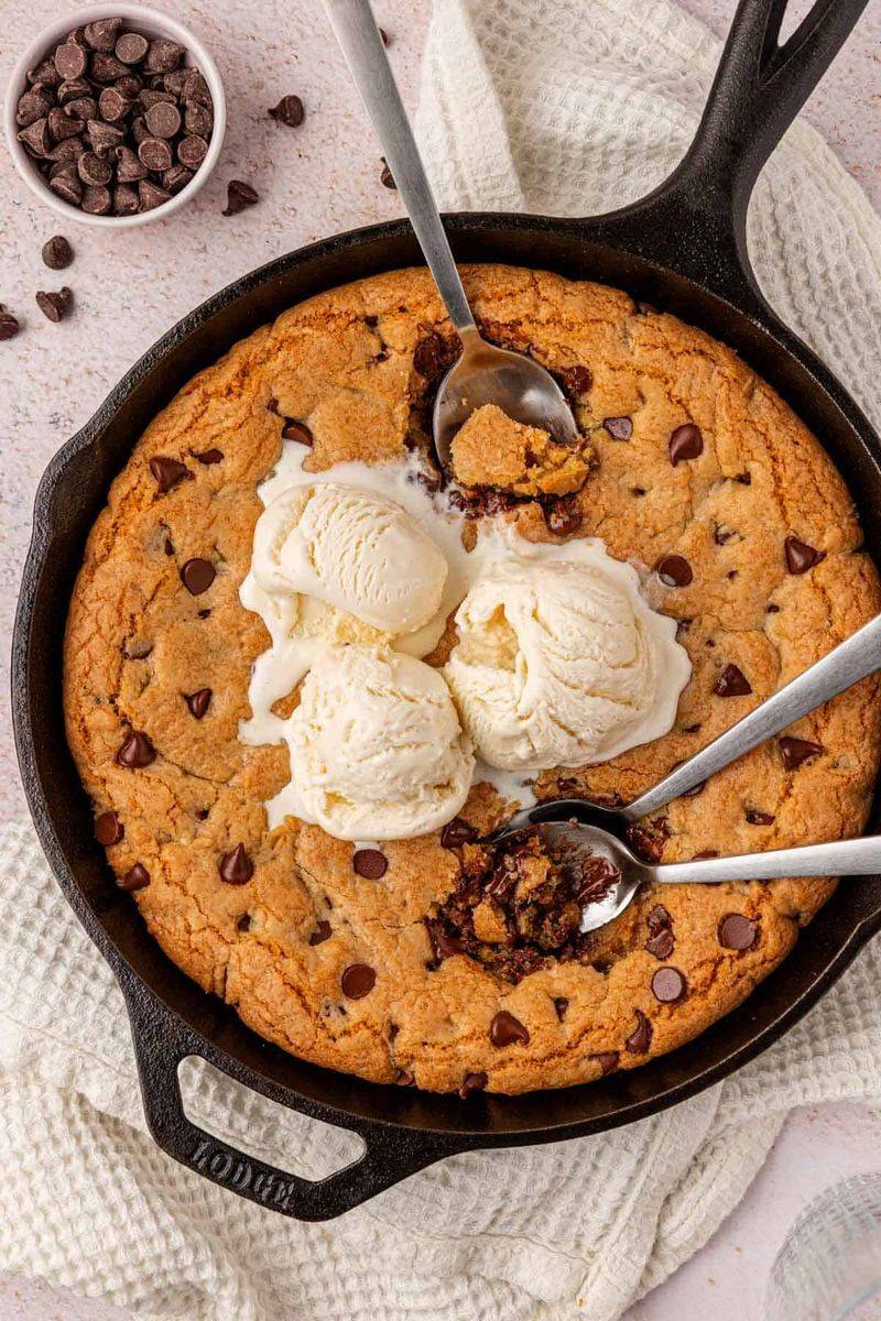 Warm Cookies and Ice Cream