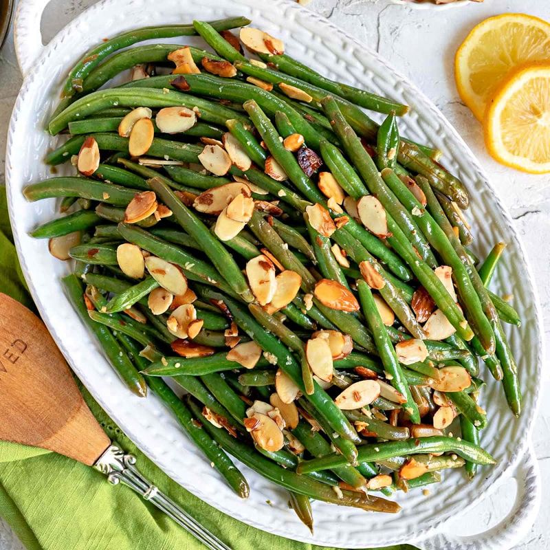 Green Bean Almondine