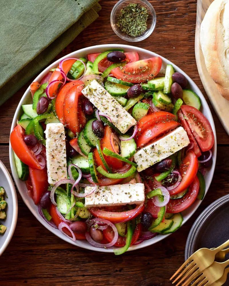 Horiatiki Salata (Greek Village Salad)