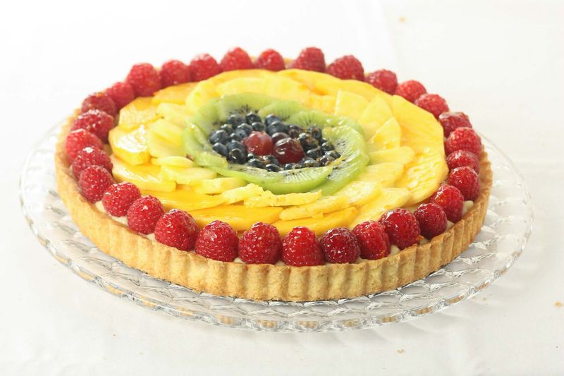 Rainbow Fruit Tart