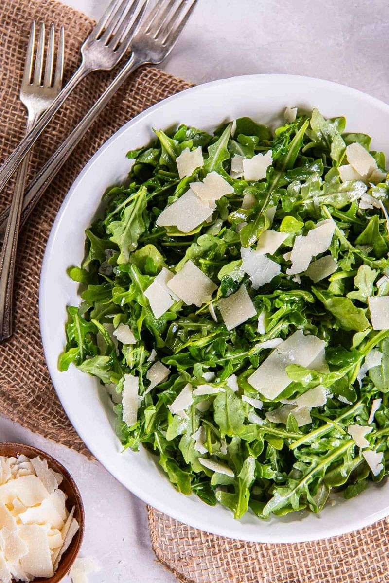 Arugula Salad with Shaved Parmesan
