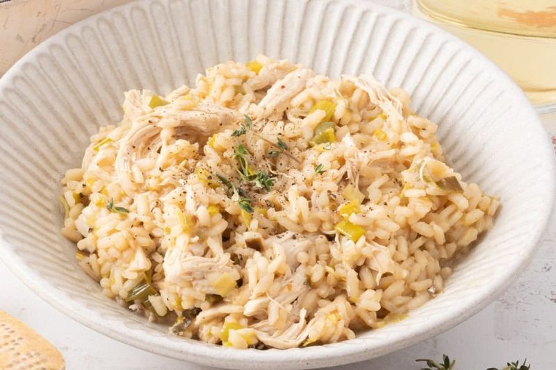Chicken and Leek Risotto
