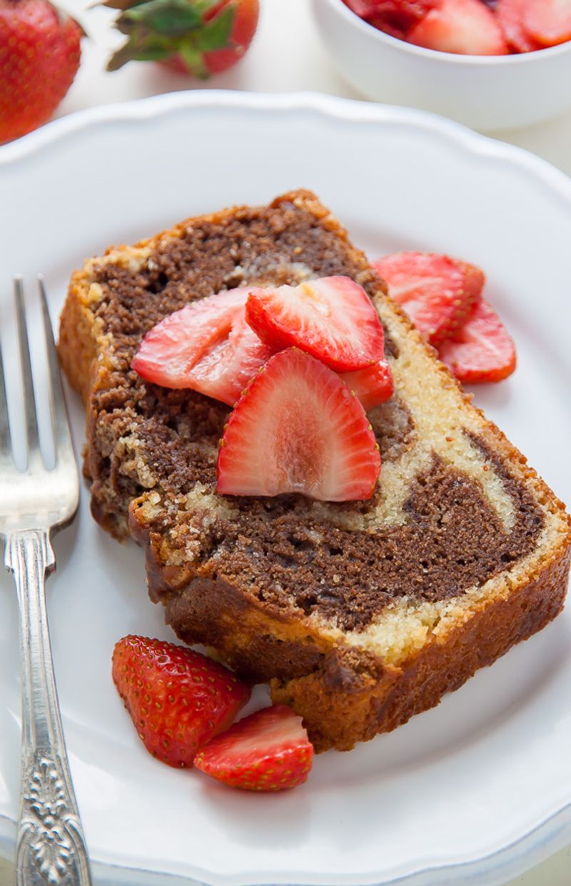 Marble Pound Cake