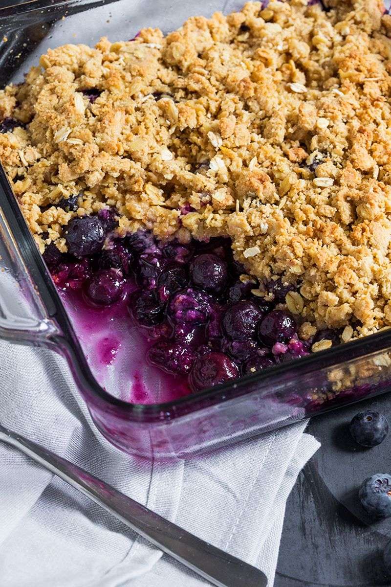 Blueberry Lemon Crumble