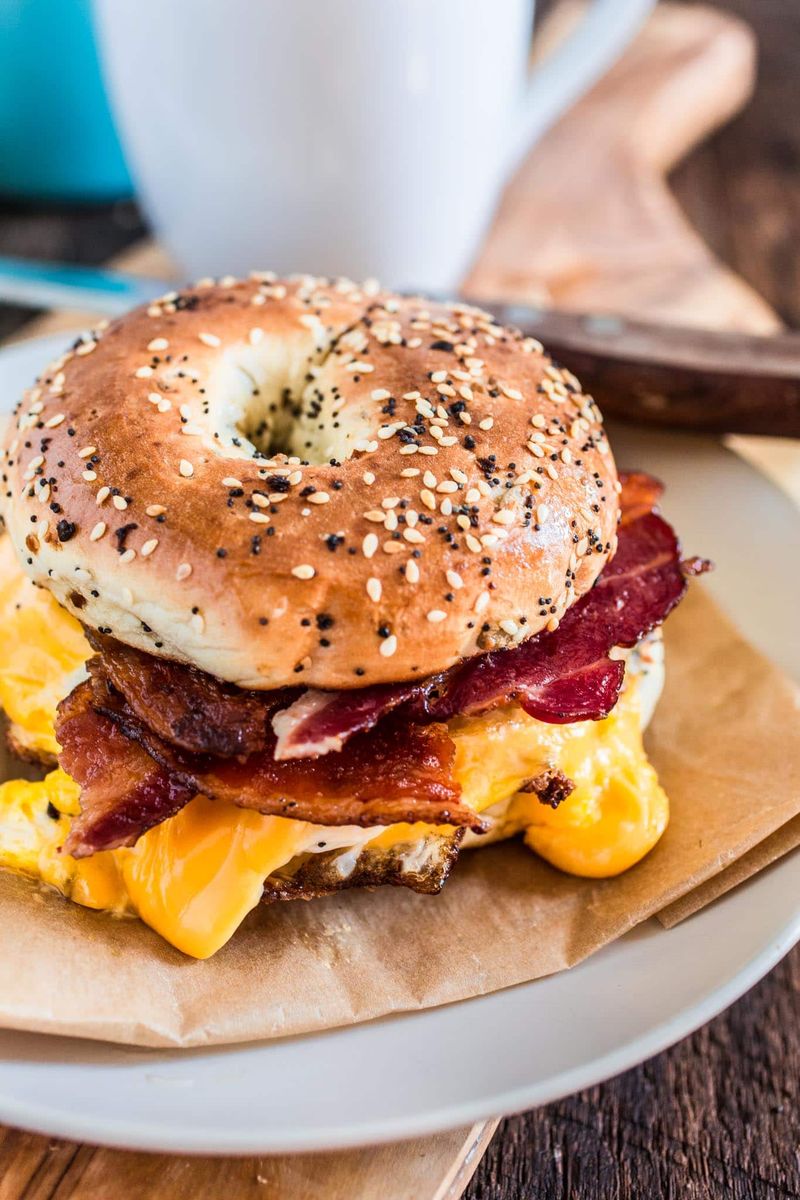 Bacon, Egg, and Cheddar