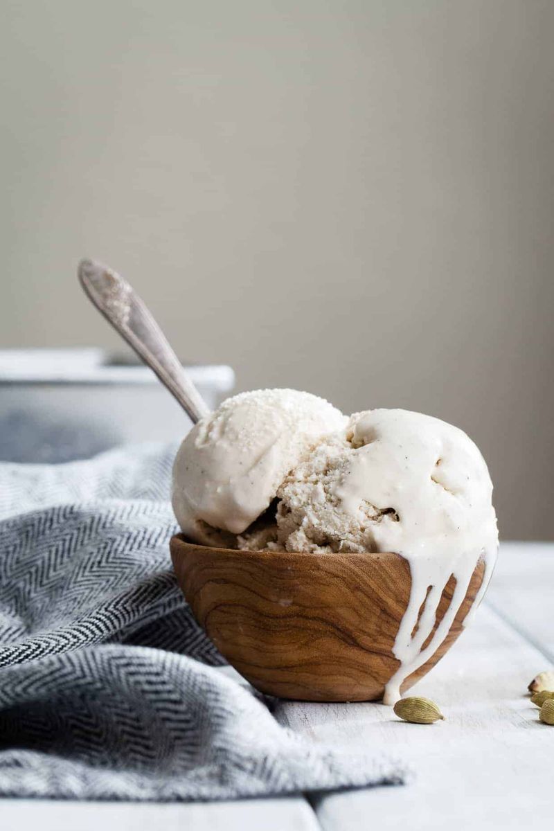 Pear and Cardamom Ice Cream