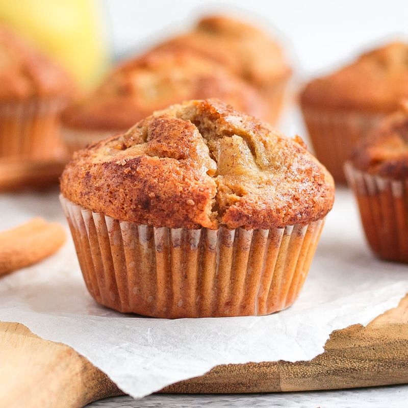 Pear and Almond Muffins