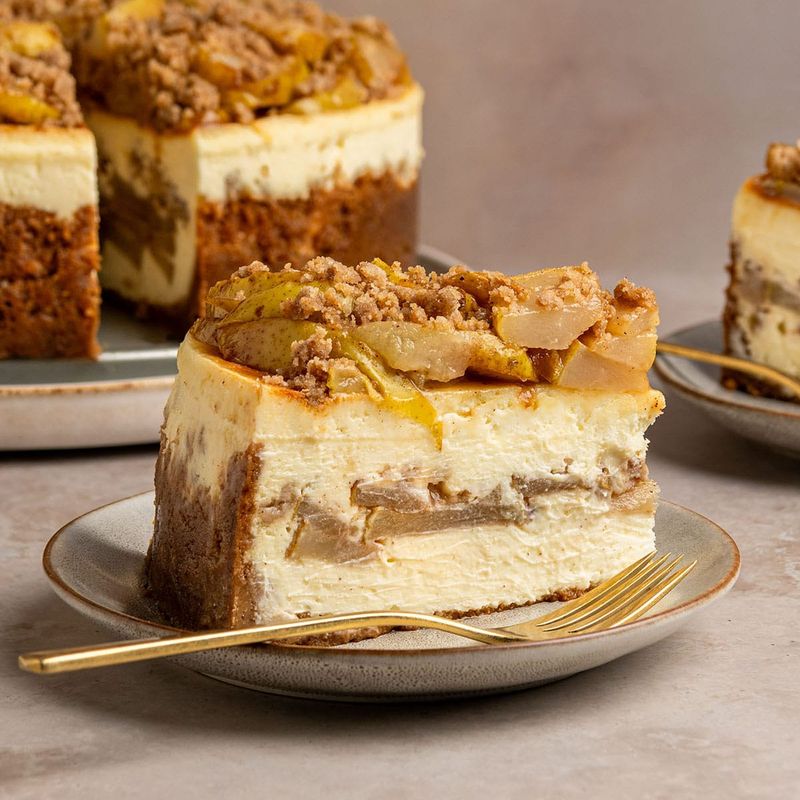 Pear Cheesecake