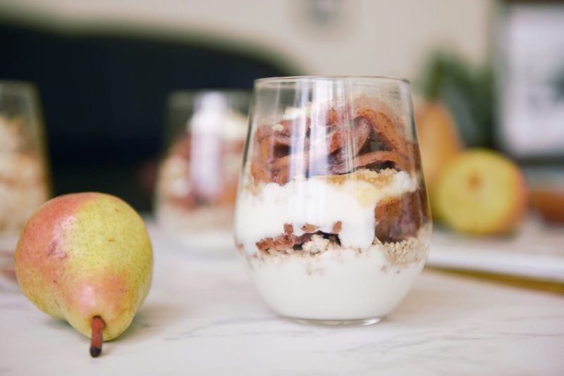 Caramel Pear Parfait