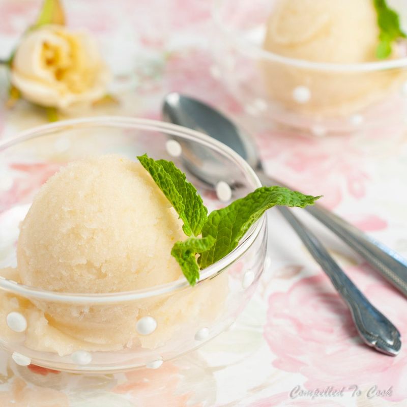 Pear Sorbet
