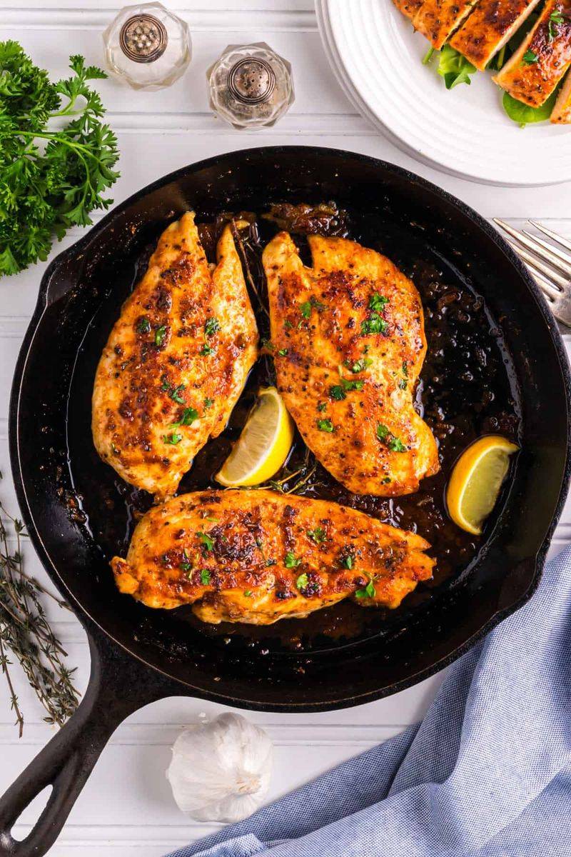 Getting a Perfect Sear on Chicken