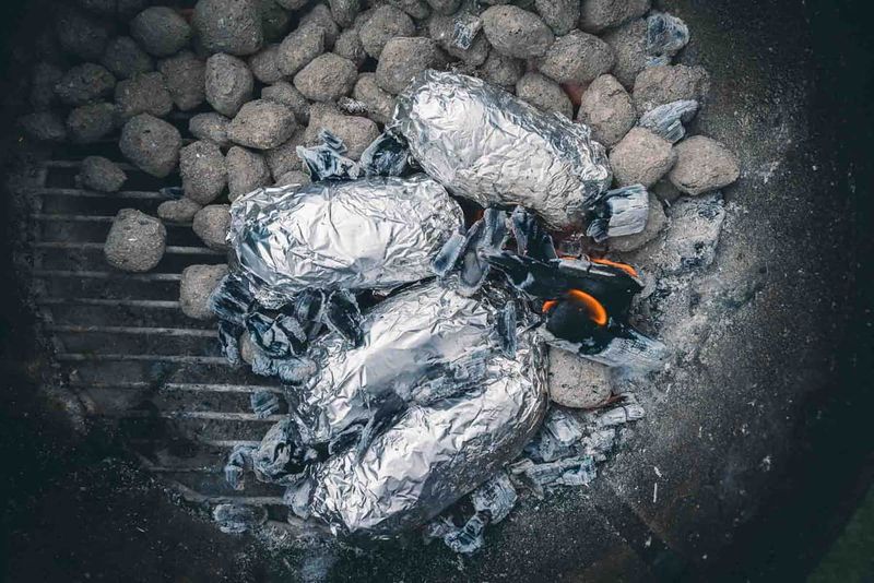 Campfire Baked Potatoes
