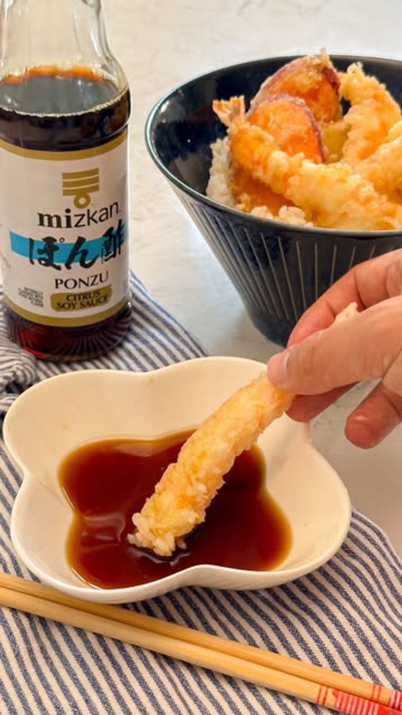 Mantis Shrimp Tempura with Ponzu