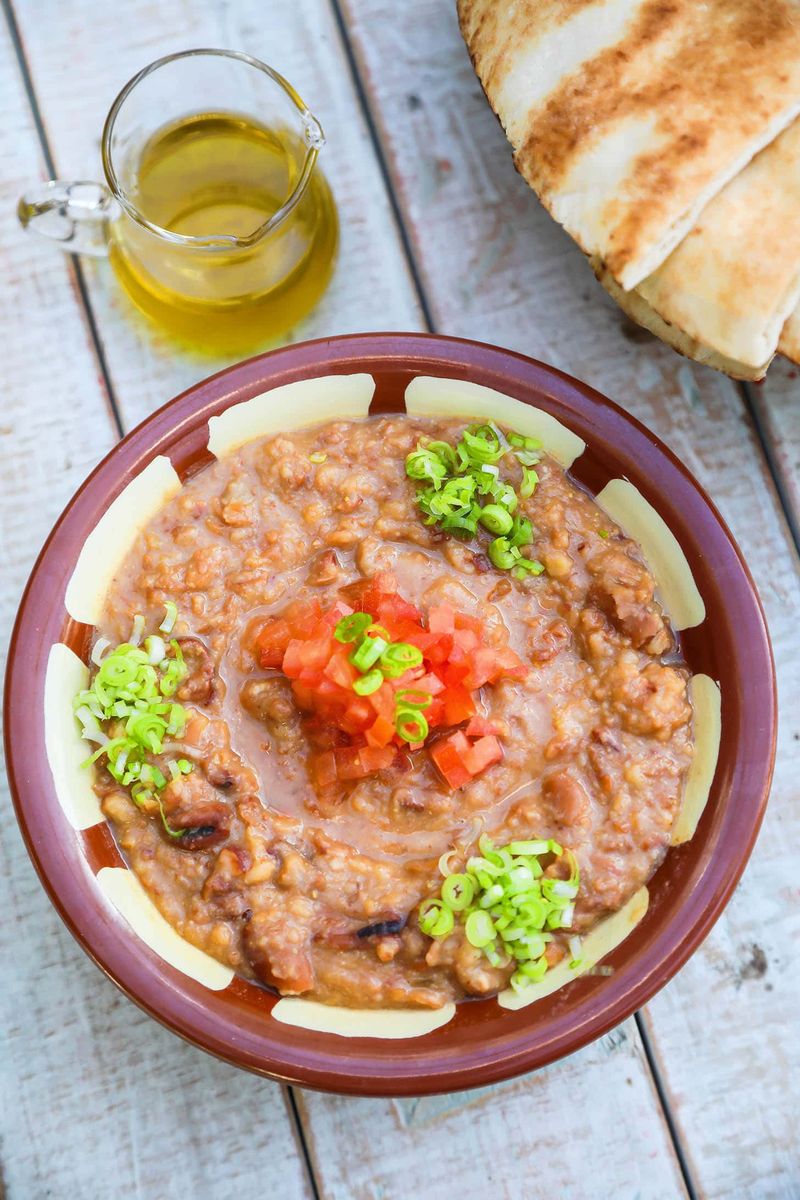 Egyptian Ful Medames (Stewed Fava Beans)