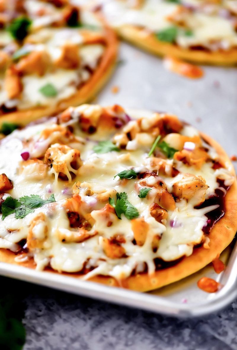 BBQ Chicken Flatbread Pizza