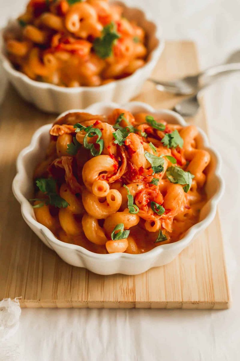 Kimchi Mac and Cheese