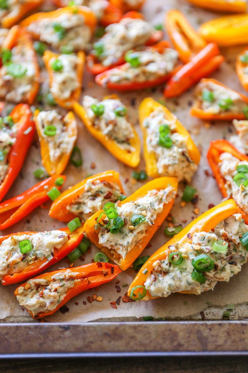 Stuffed Mini Bell Peppers