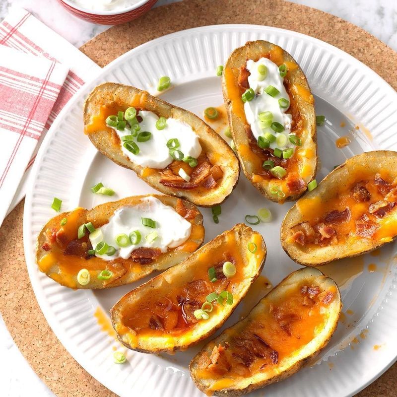 Cheesy Potato Skins