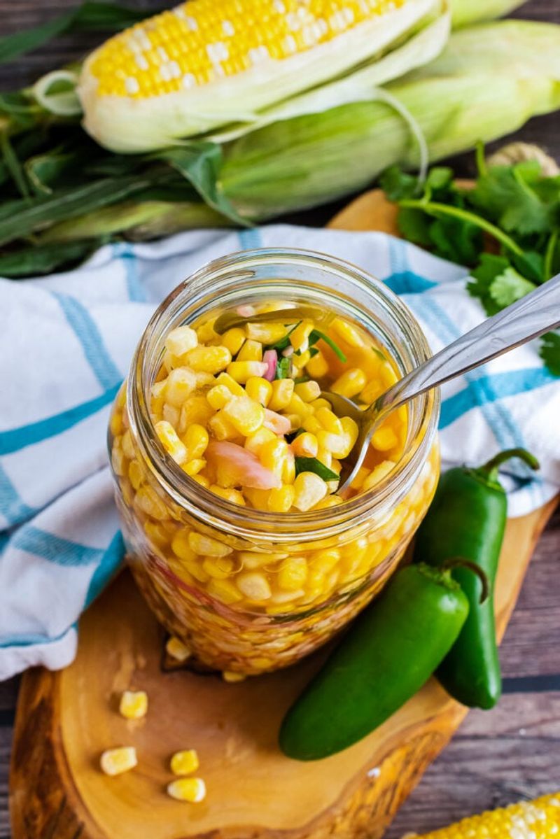 Quick Pickled Corn