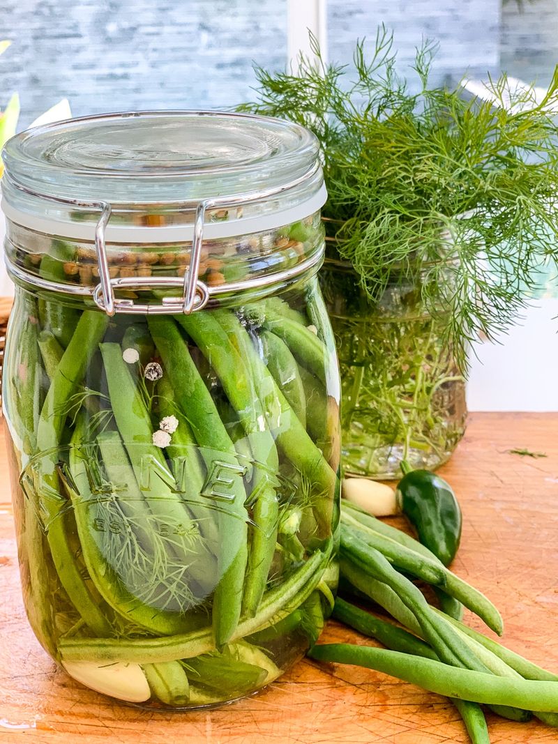 Pickled Green Beans (Dilly Beans)