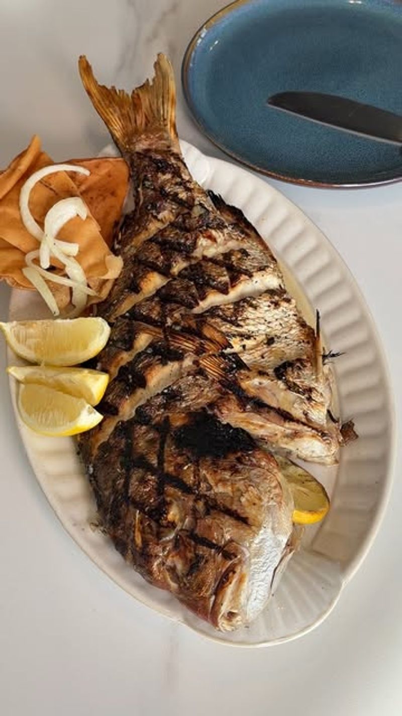 Izgara Balik (Grilled Fish Turkish Style)