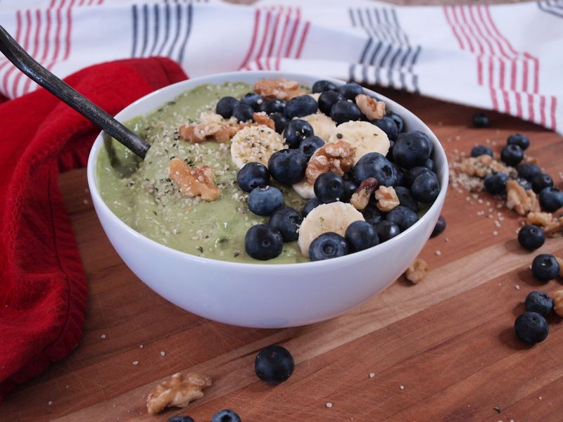 Banana Walnut Brain Boost Bowl