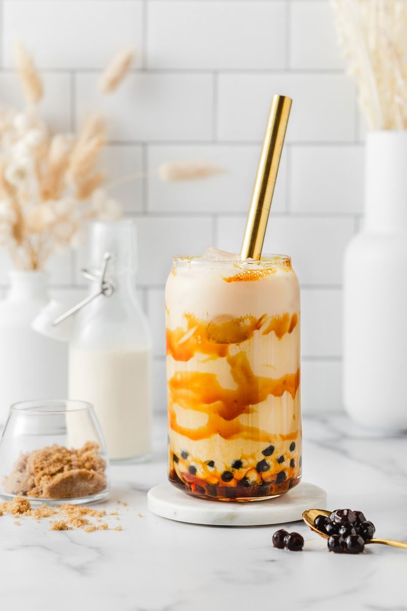 Brown Sugar Boba Milk Tea At Home