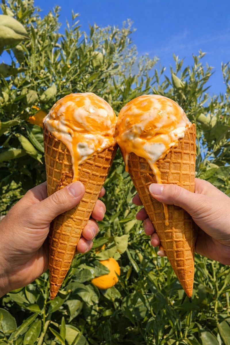 Orange Creamsicle Ice Cream