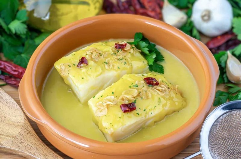 Bacalao al Pil-Pil in Bilbao