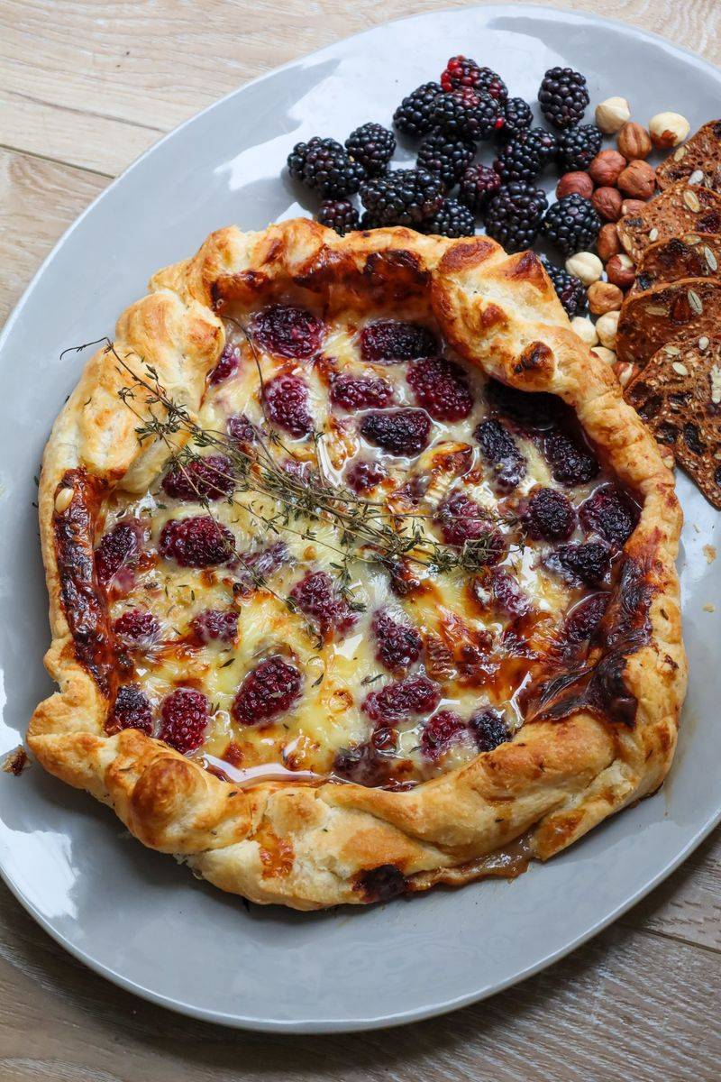 Blackberry and Thyme Tart