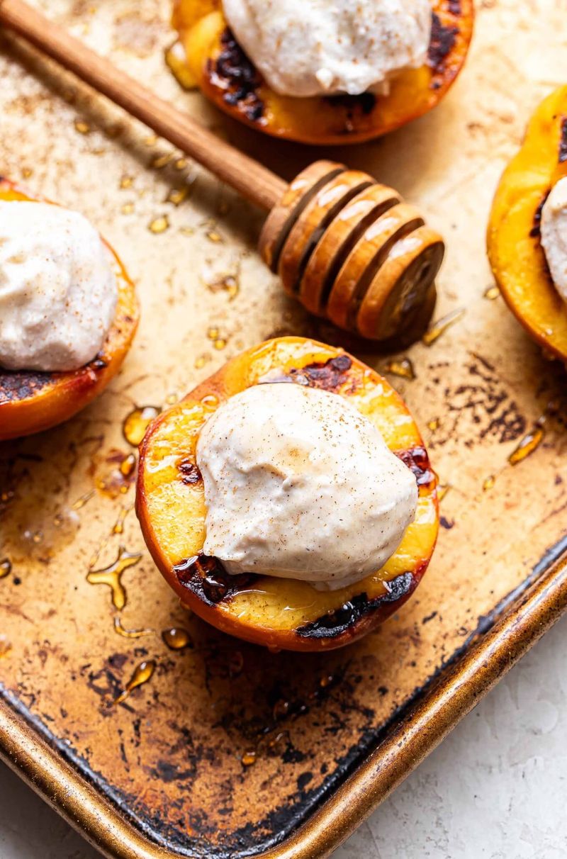 Grilled Peaches