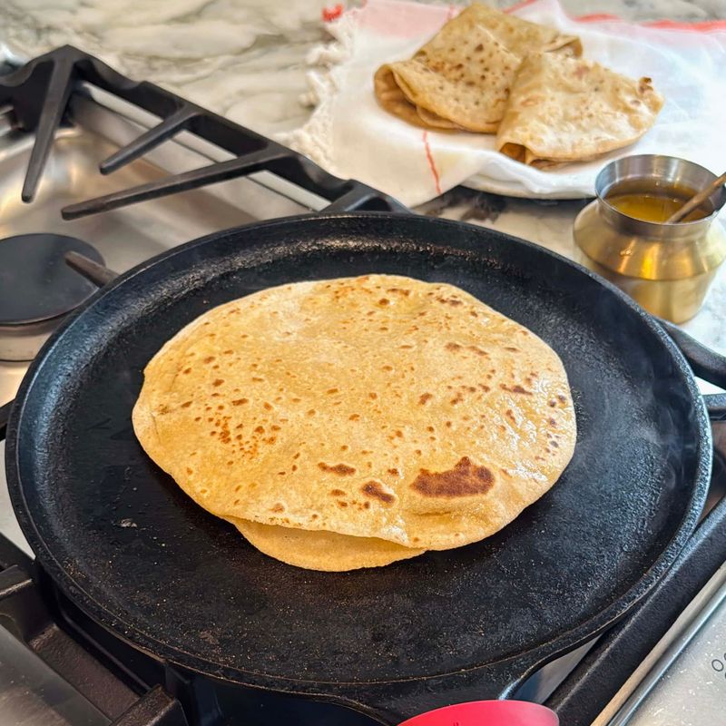 Chapati (Indian Tawa Stone Flatbread)