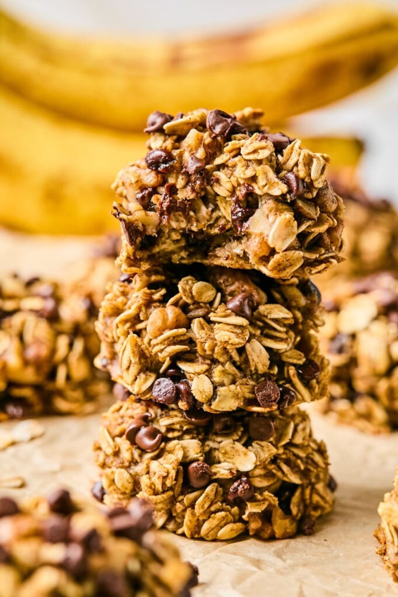 Oat and Banana Cookies