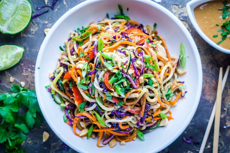 Zucchini Noodle Pad Thai