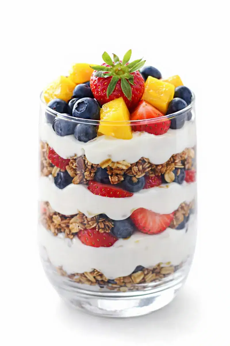 Berry and Yoghurt Parfait