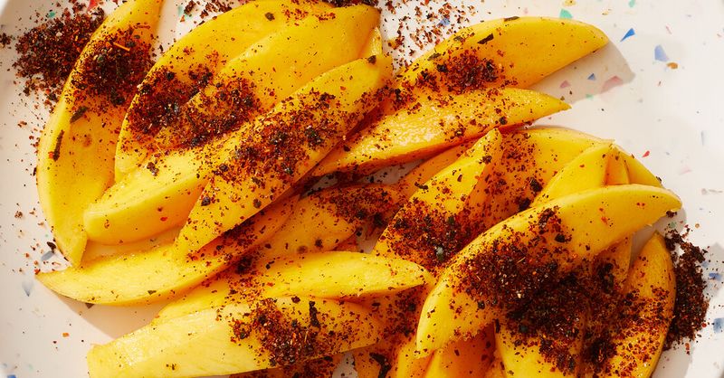 Fresh Mango with Chili and Lime