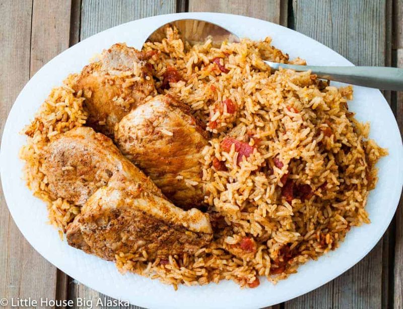 Instant Pot Pork Chops with Rice