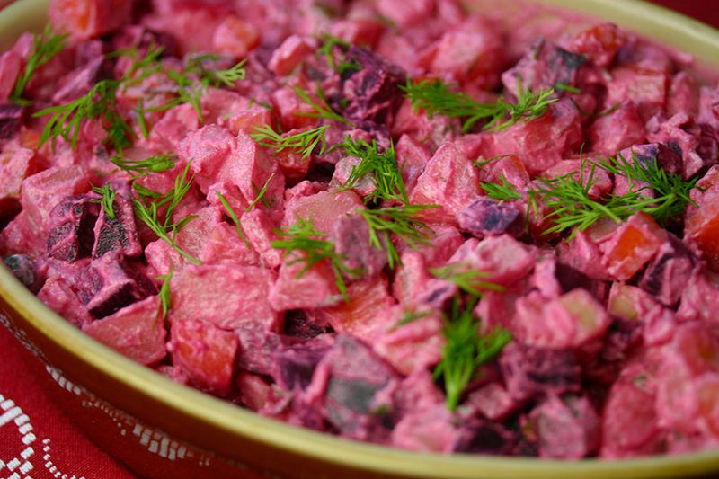 Finnish Rosolli Salad