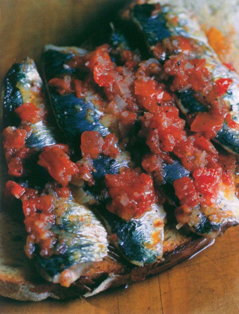 Pilchard on Toast