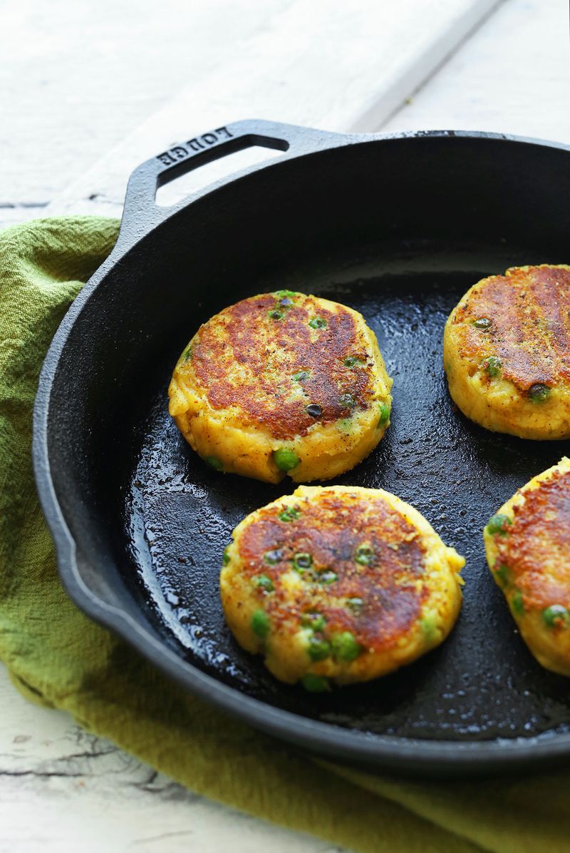 Aloo Tikki (Indian Spiced Potato Patties)