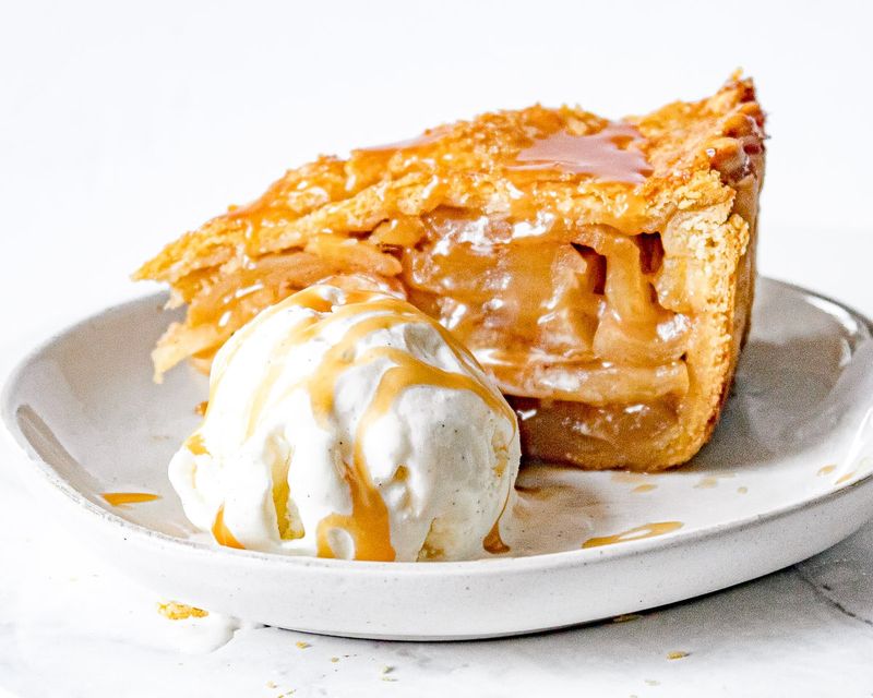 Supermarket Apple Pie Slice