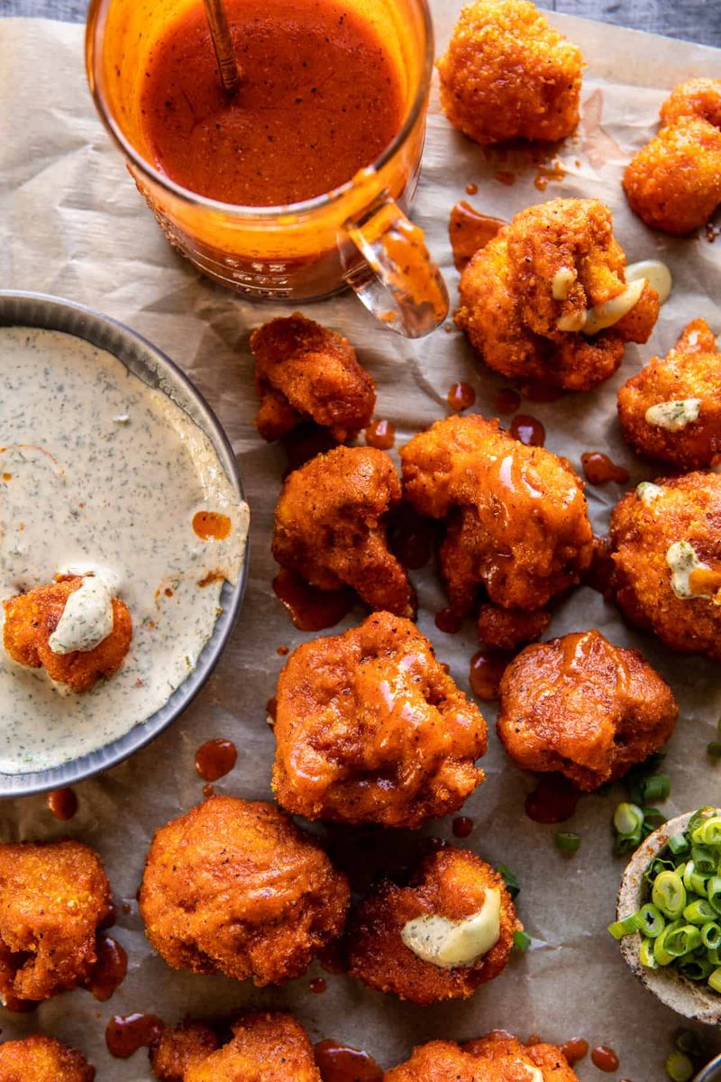 Buffalo Cauliflower Bites