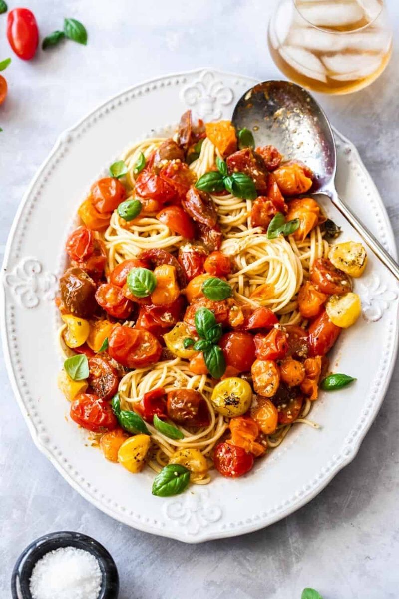 Slow-Roasted Tomato Pasta
