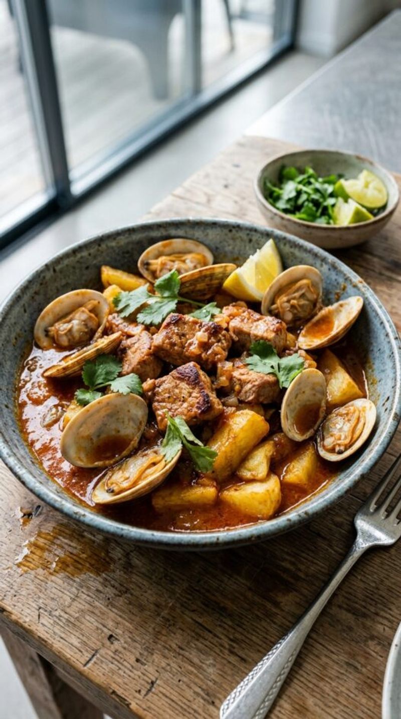 Carne de Porco a Alentejana (Pork and Clams)