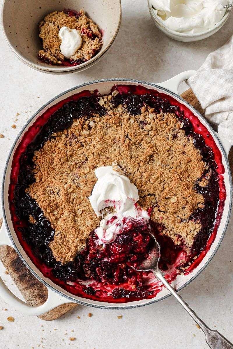 Mixed Berry Crumble