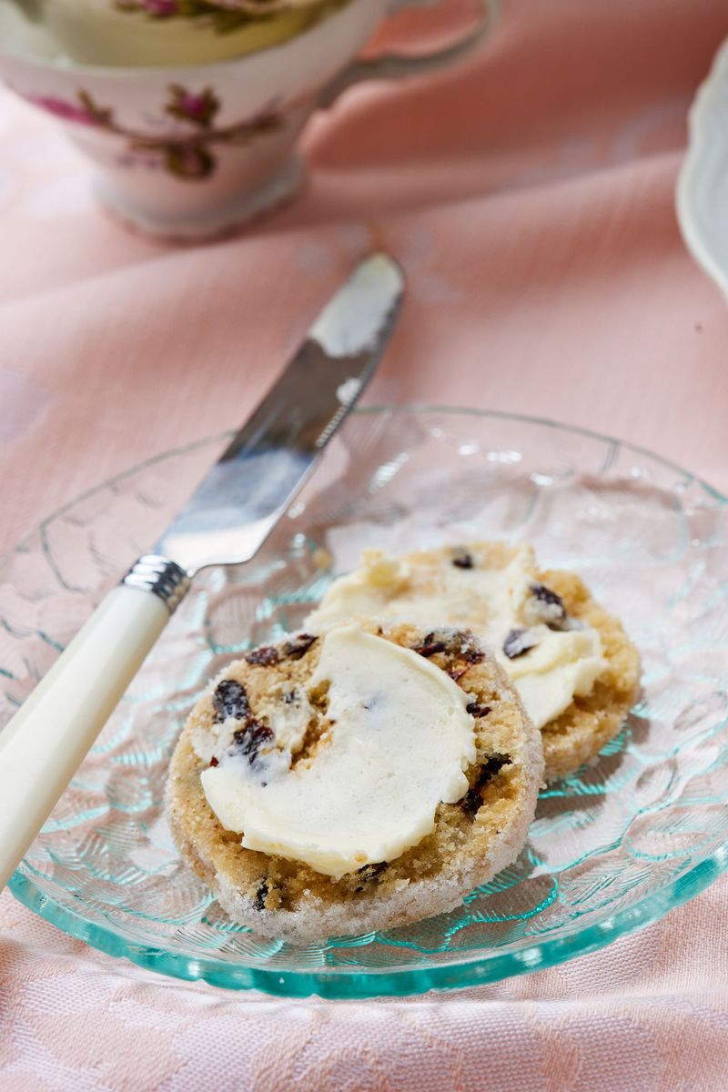 Welsh Cakes with Honey Cream