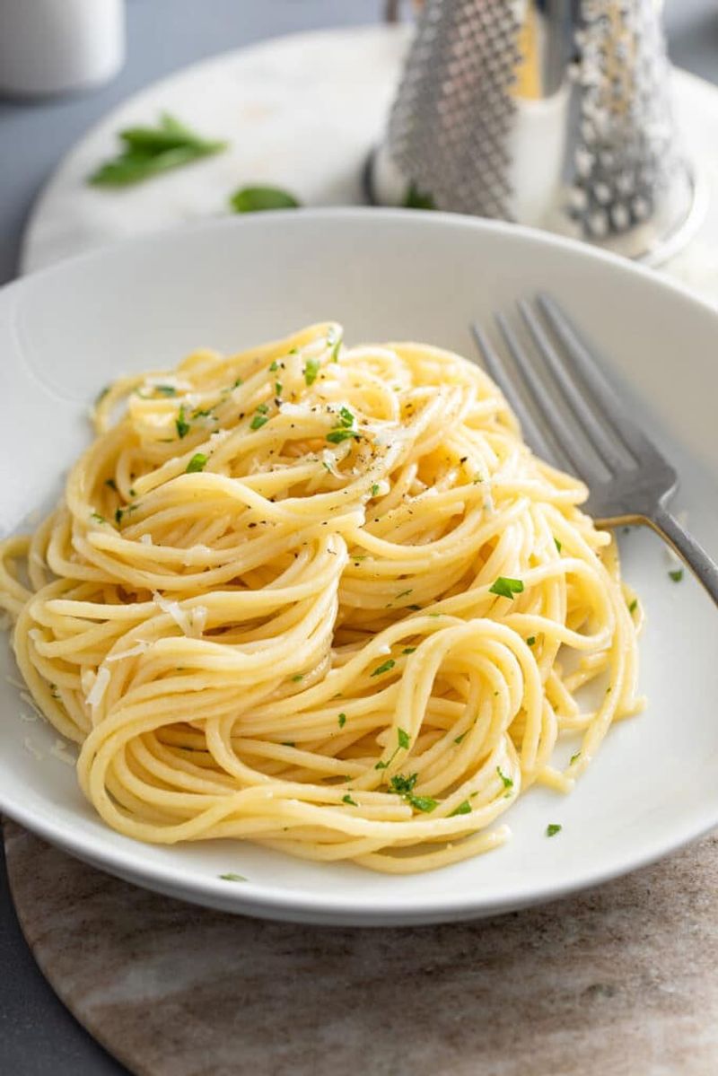 Pasta with Butter and Parmesan