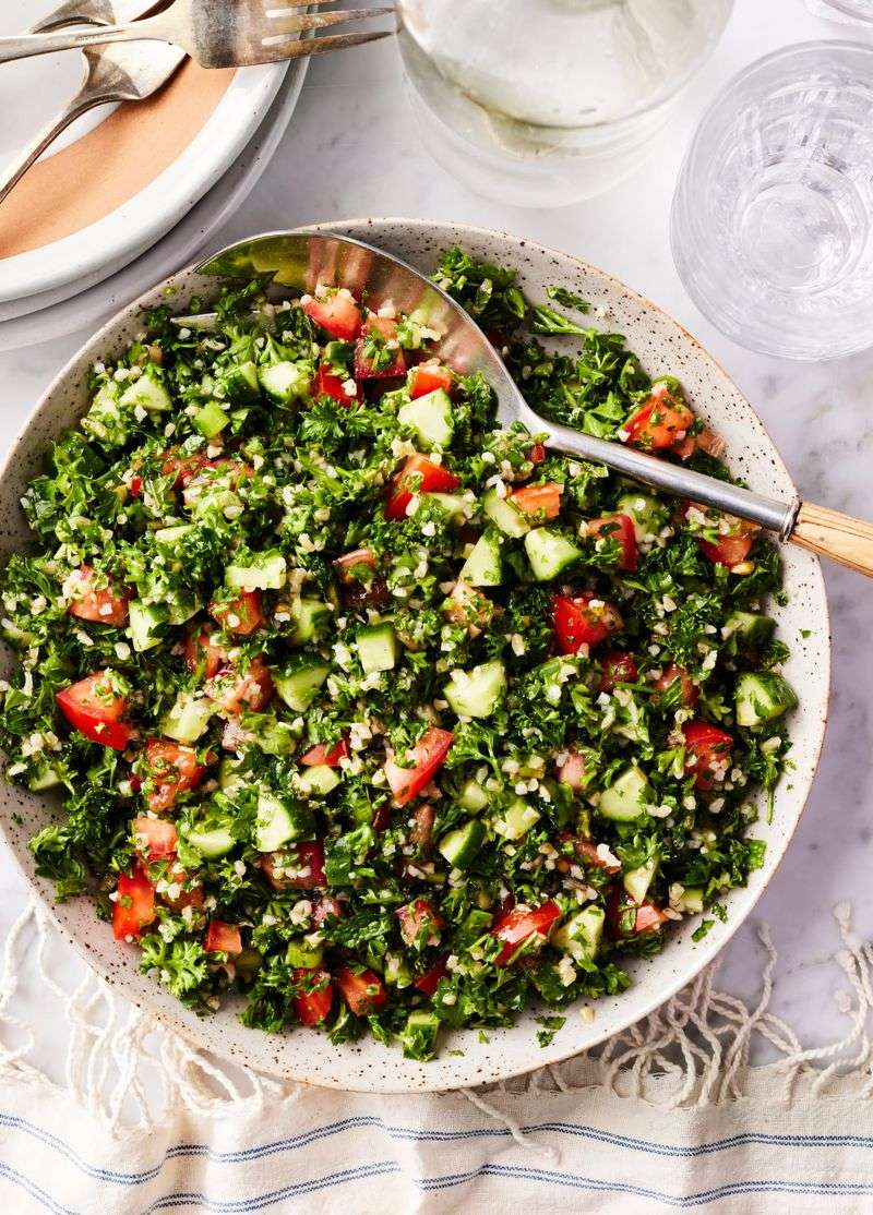 Radish and Herb Tabbouleh